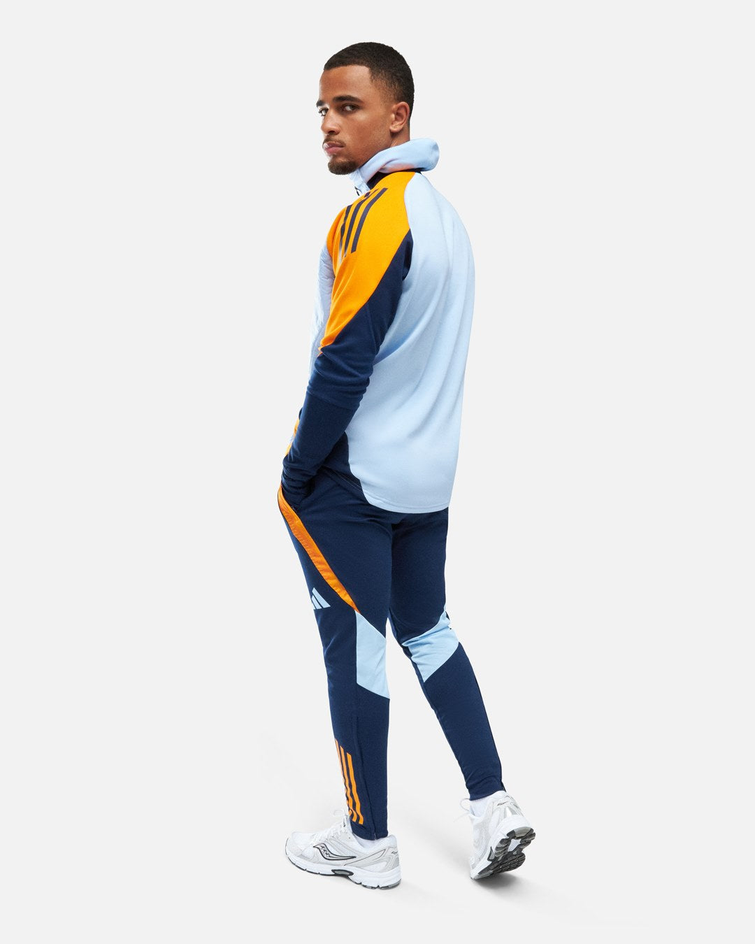 Pantalon d'entrainement Real Madrid - Bleu/Orange