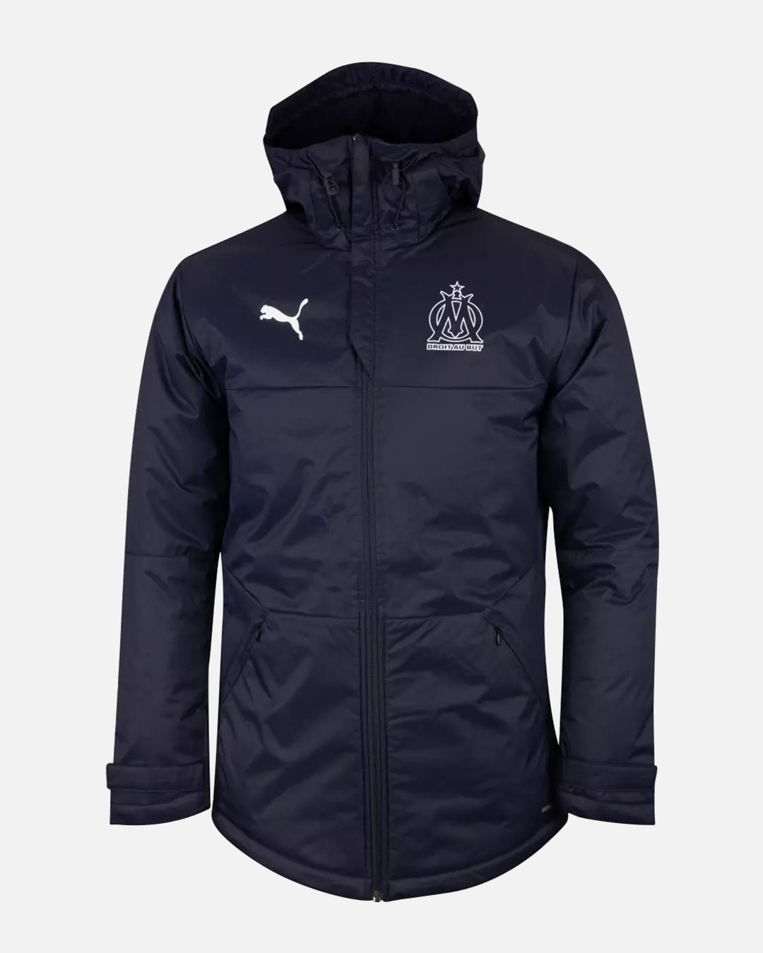 Doudoune OM - Bleu/Blanc