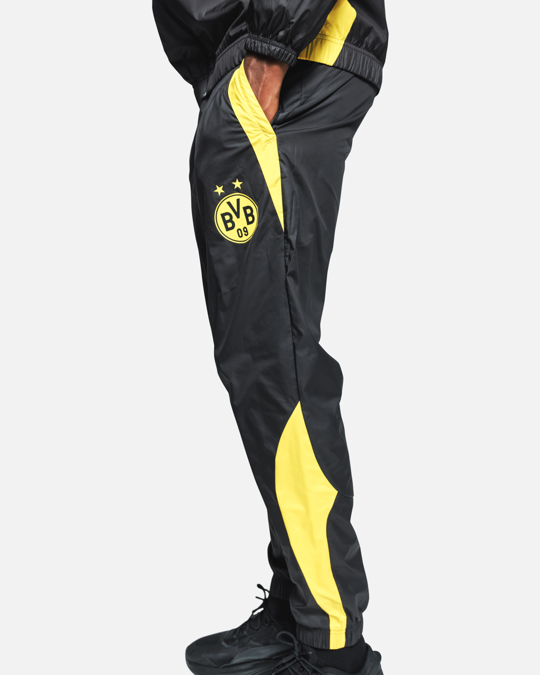 Pantalon de survêtement Dortmund - Noir/Jaune