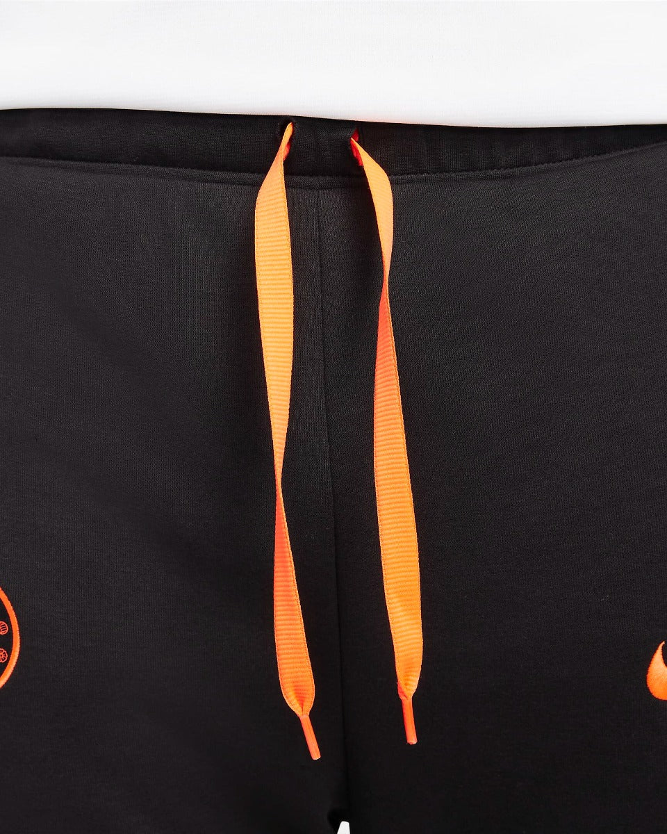 Pantalon Fleece Chelsea - Noir/Bleu/Orange