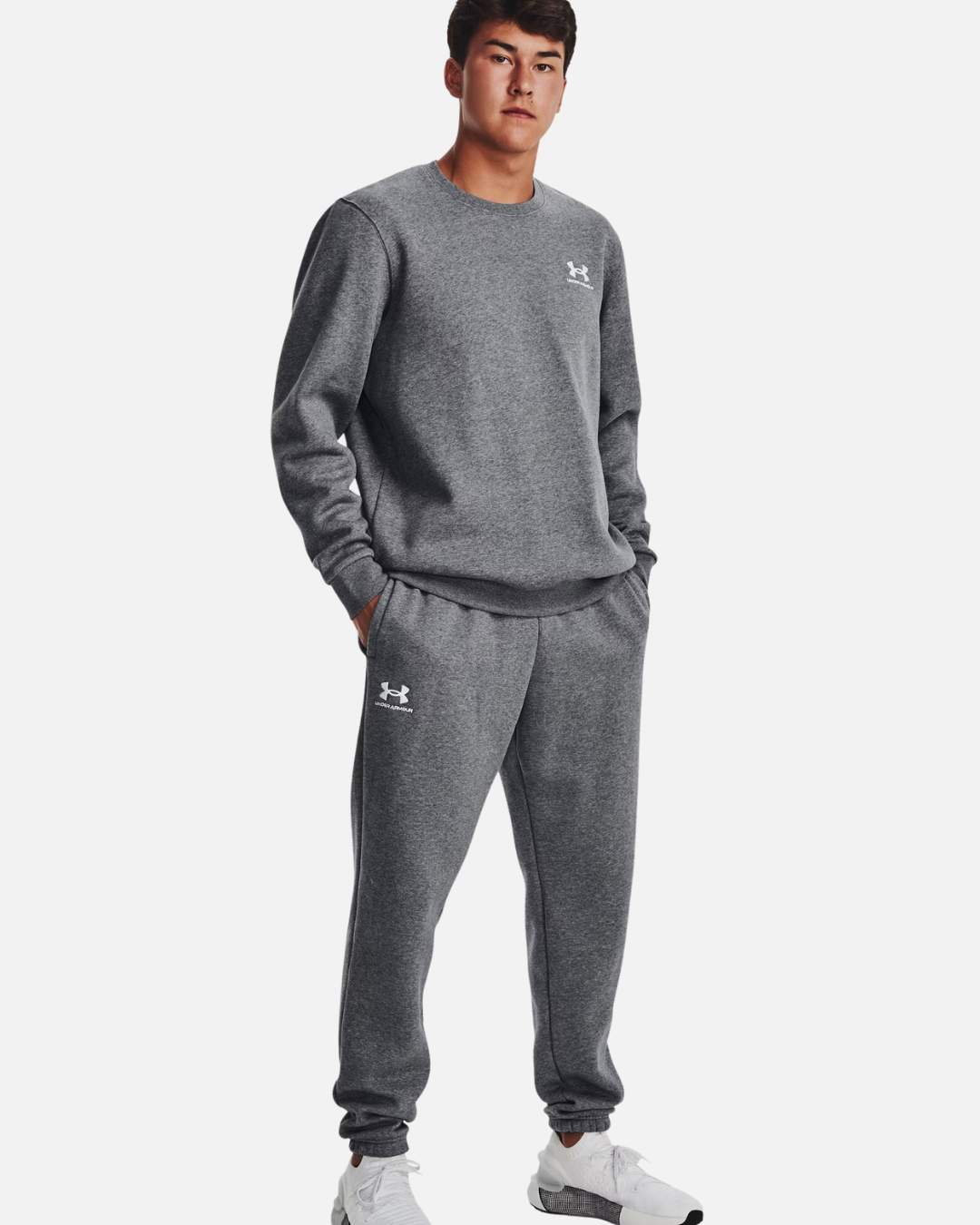 Pantalon jogging Under Armour Icon Fleece - Gris