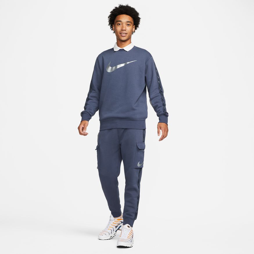 Pantalon Nike Sportswear Repeat - Bleu/Argent