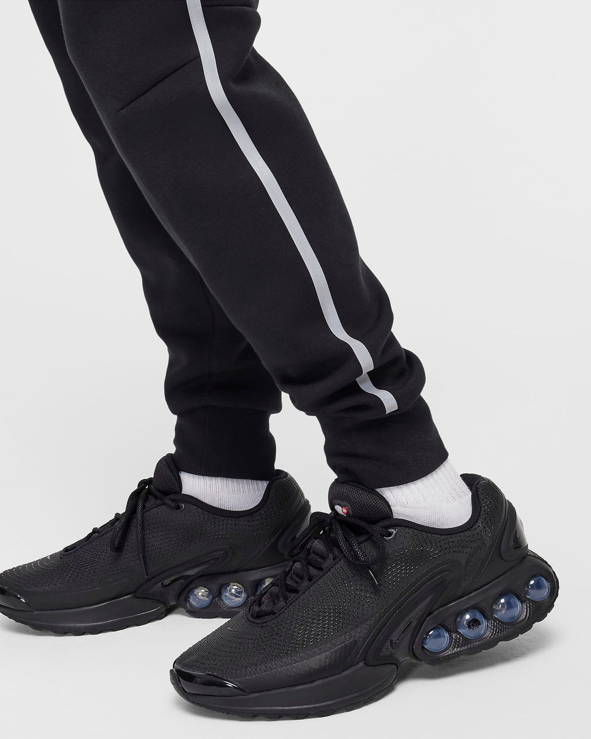 Pantalon Nike Tech Fleece - Noir/Argent