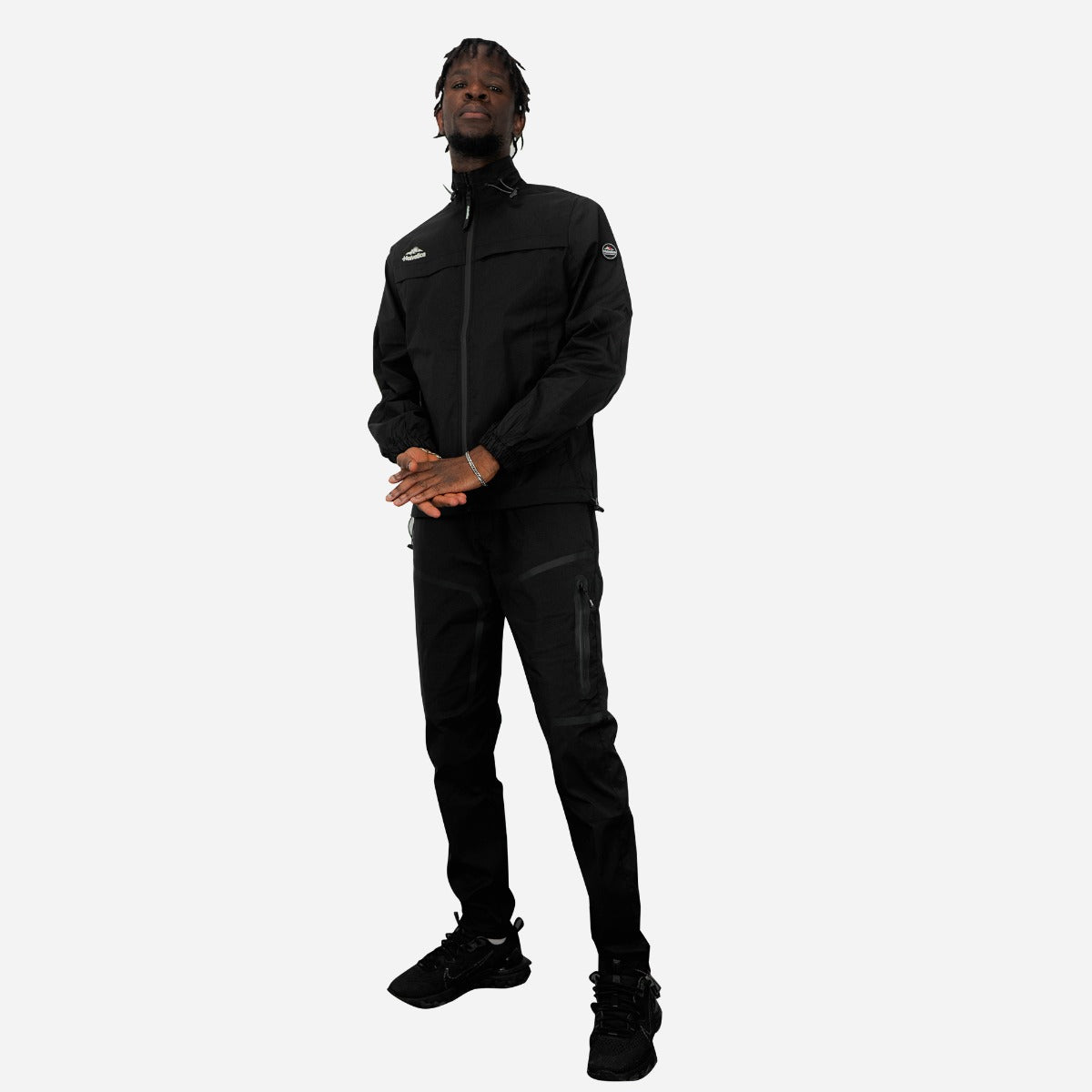 Pantalon de survêtement Helvetica Bendigo - Noir