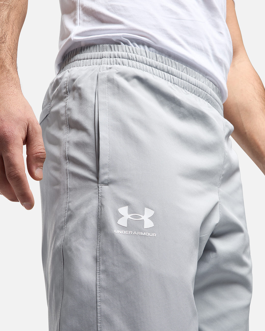 Pantalon Under Armour Rival Woven - Gris