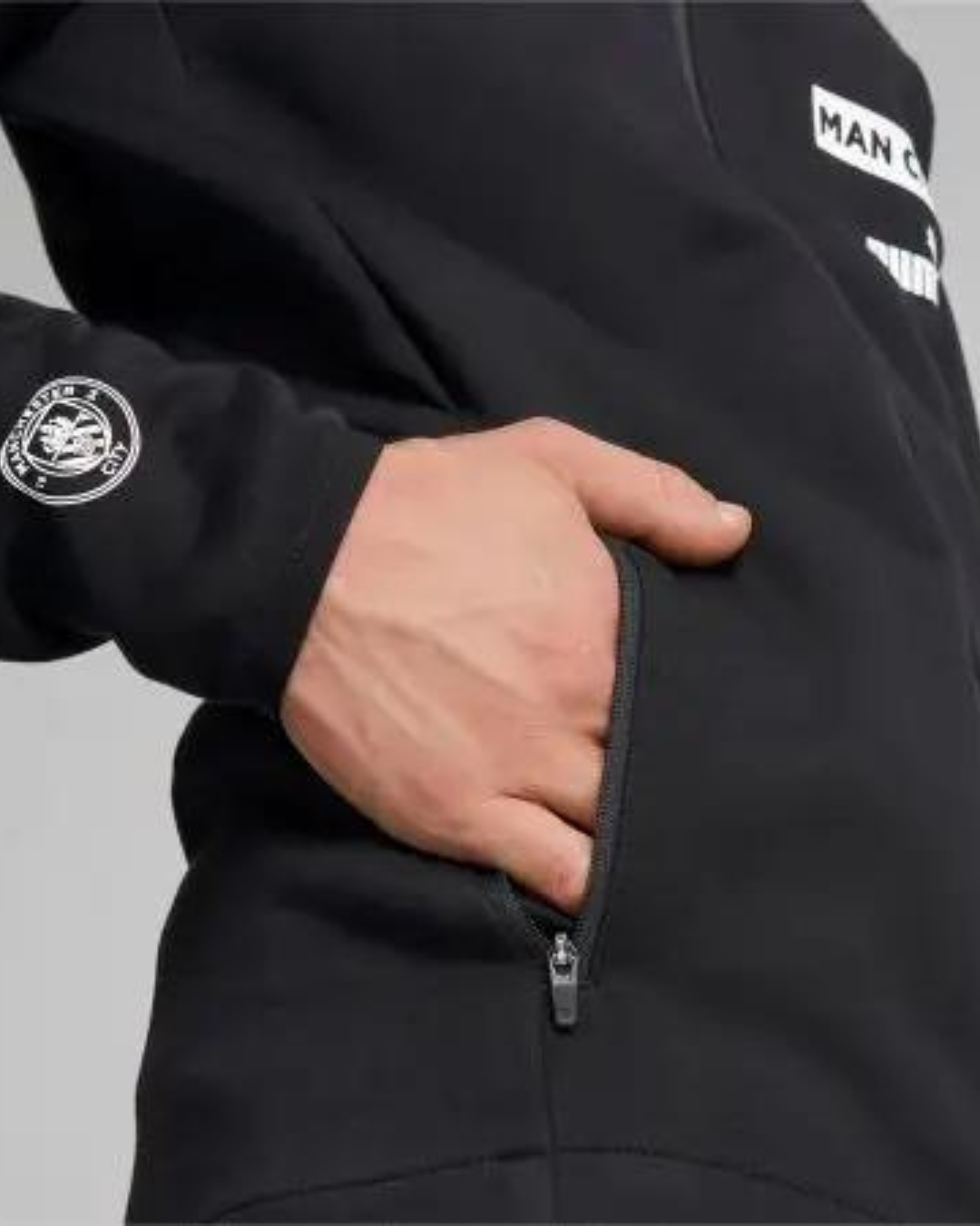 Sweat à Capuche Manchester City 2022/2023 - Noir