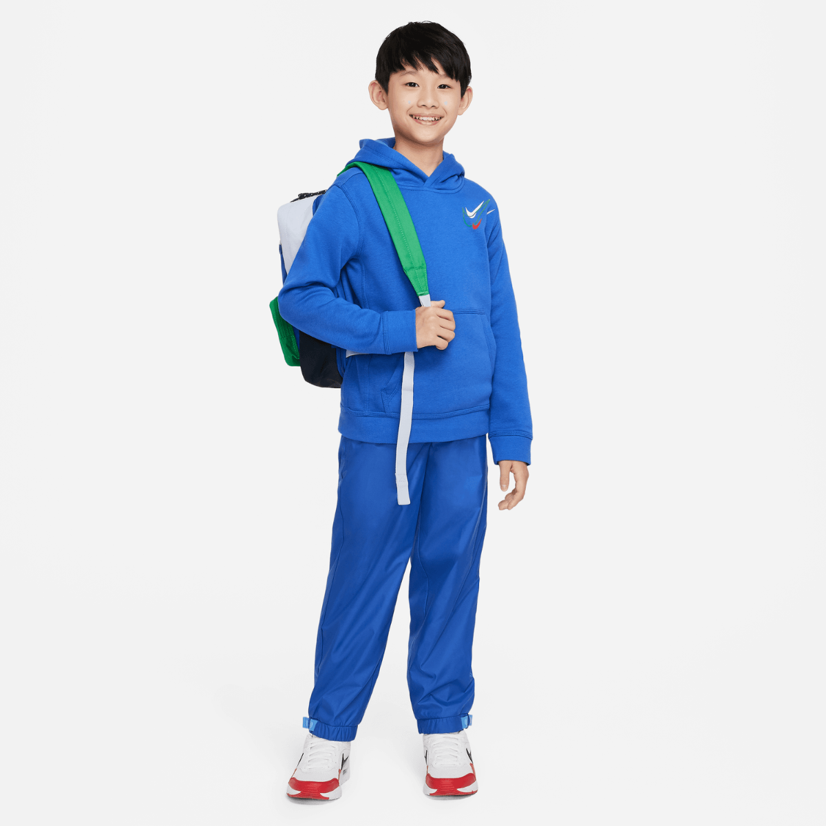 Sweat à Capuche Nike Tech Fleece Junior - Bleu