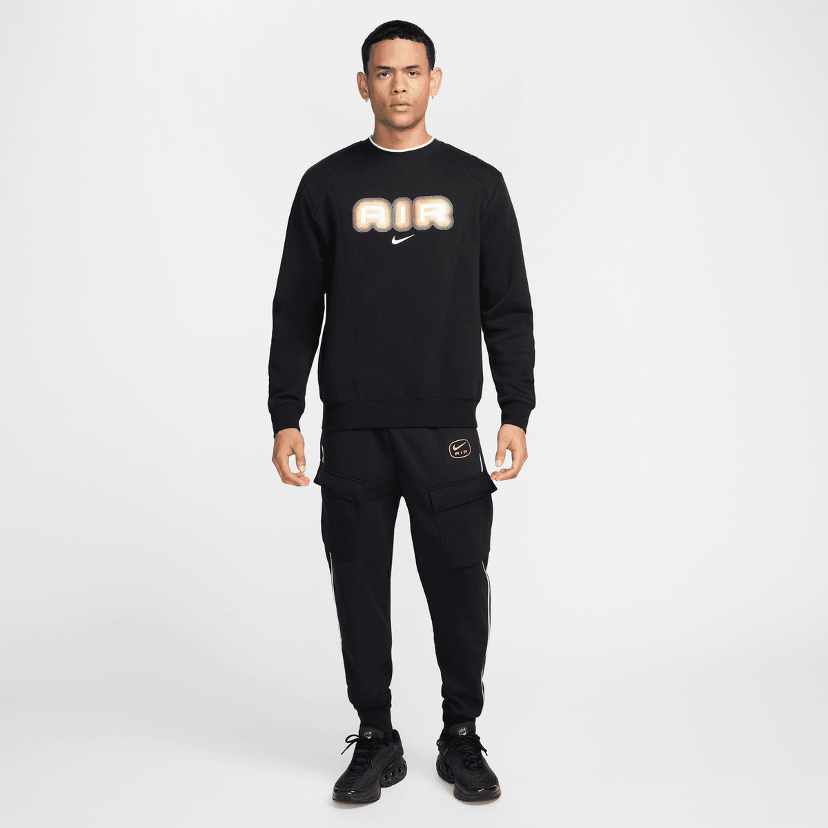 Sweat Nike Air - Noir/Doré