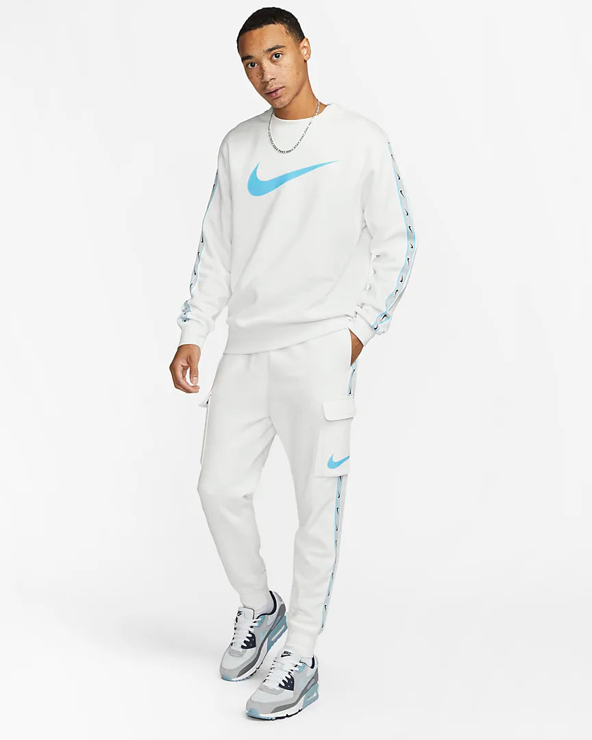 Sweat Nike Sportswear Fleece - Blanc/Bleu
