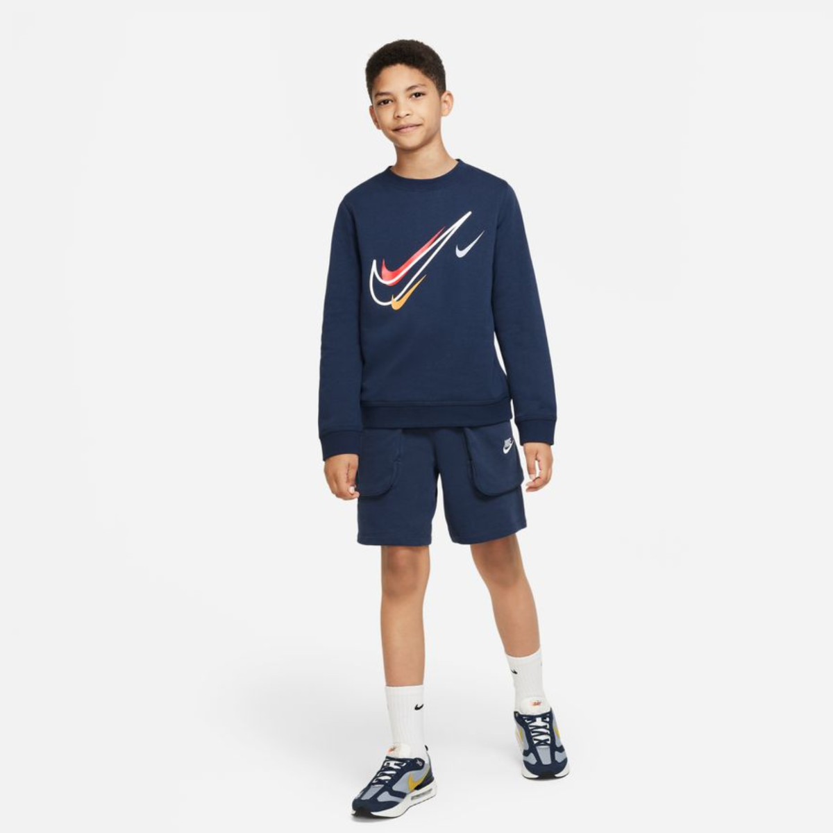 Sweat Nike Tech Fleece Junior - Bleu Marine