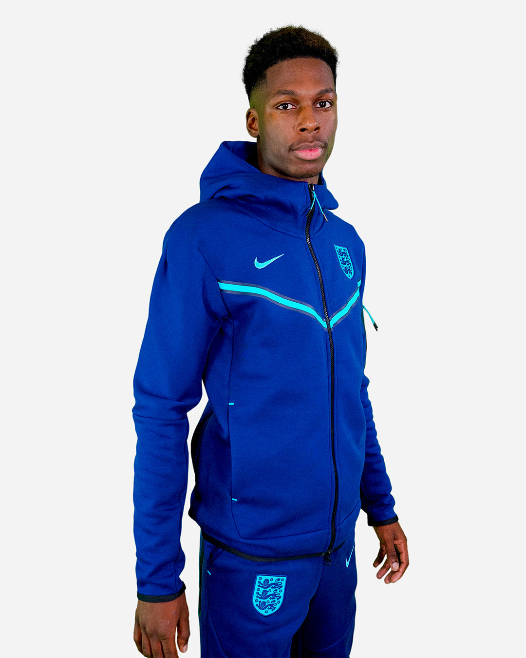 Veste Angleterre Tech Fleece 2022 - Bleu