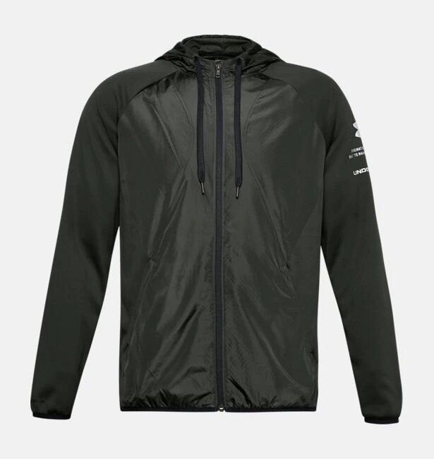 Veste à capuche Under Armour AF Storm - Vert