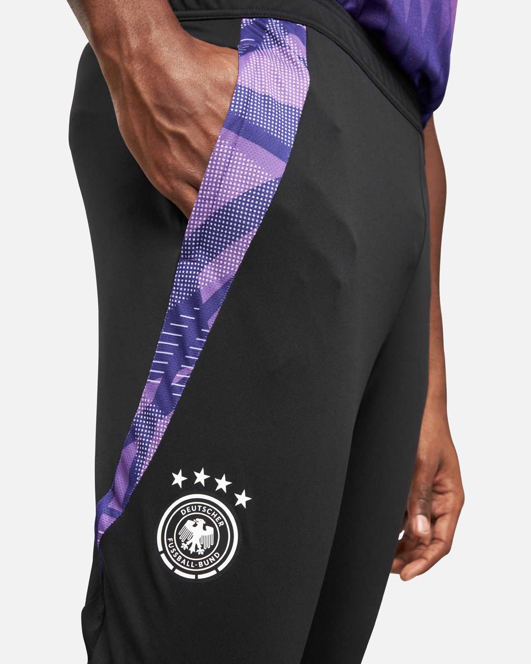 Pantalon d'entrainement Allemagne - Noir/Violet