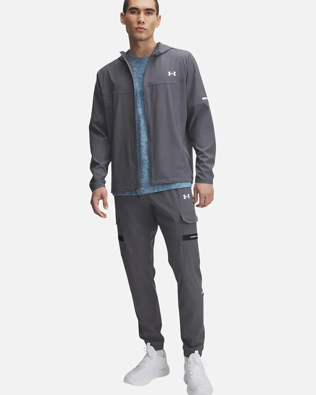 Pantalon Under Armour Tech Utility Woven - Gris