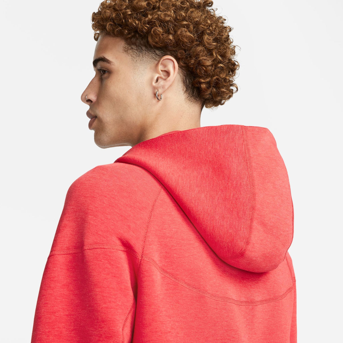 Veste Nike Tech Fleece Windrunner - Rouge