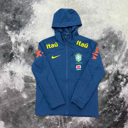 Veste Imperméable du Brésil - Bleue