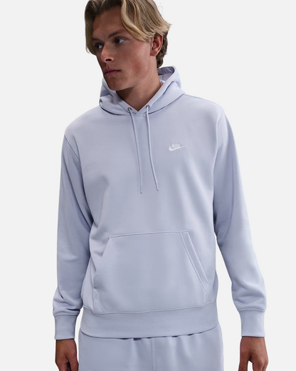Sweat à capuche Nike Club - Blanc/Ghost