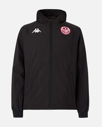 Veste Kappa Jorakai Tunisie 2025/2026 - Noir