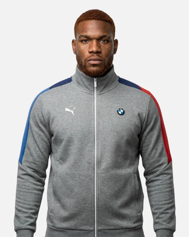 Veste de survêtement Puma BMW Motorsport - Gris/Bleu/Rouge