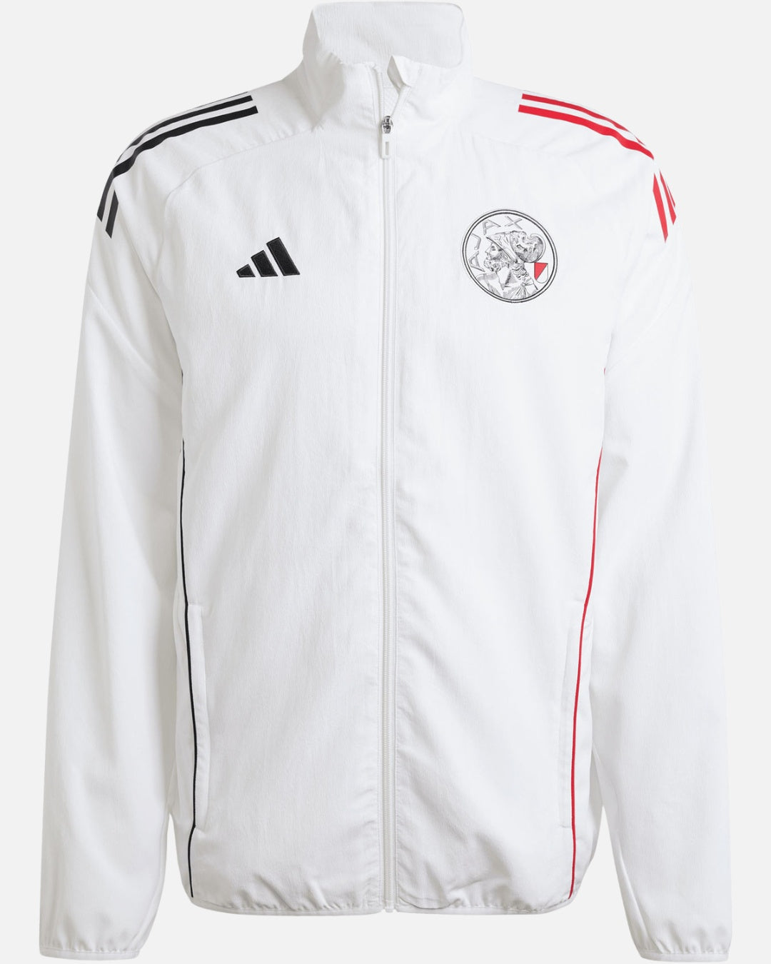 Veste de survêtement Ajax Amsterdam 2025/2026 - Blanc