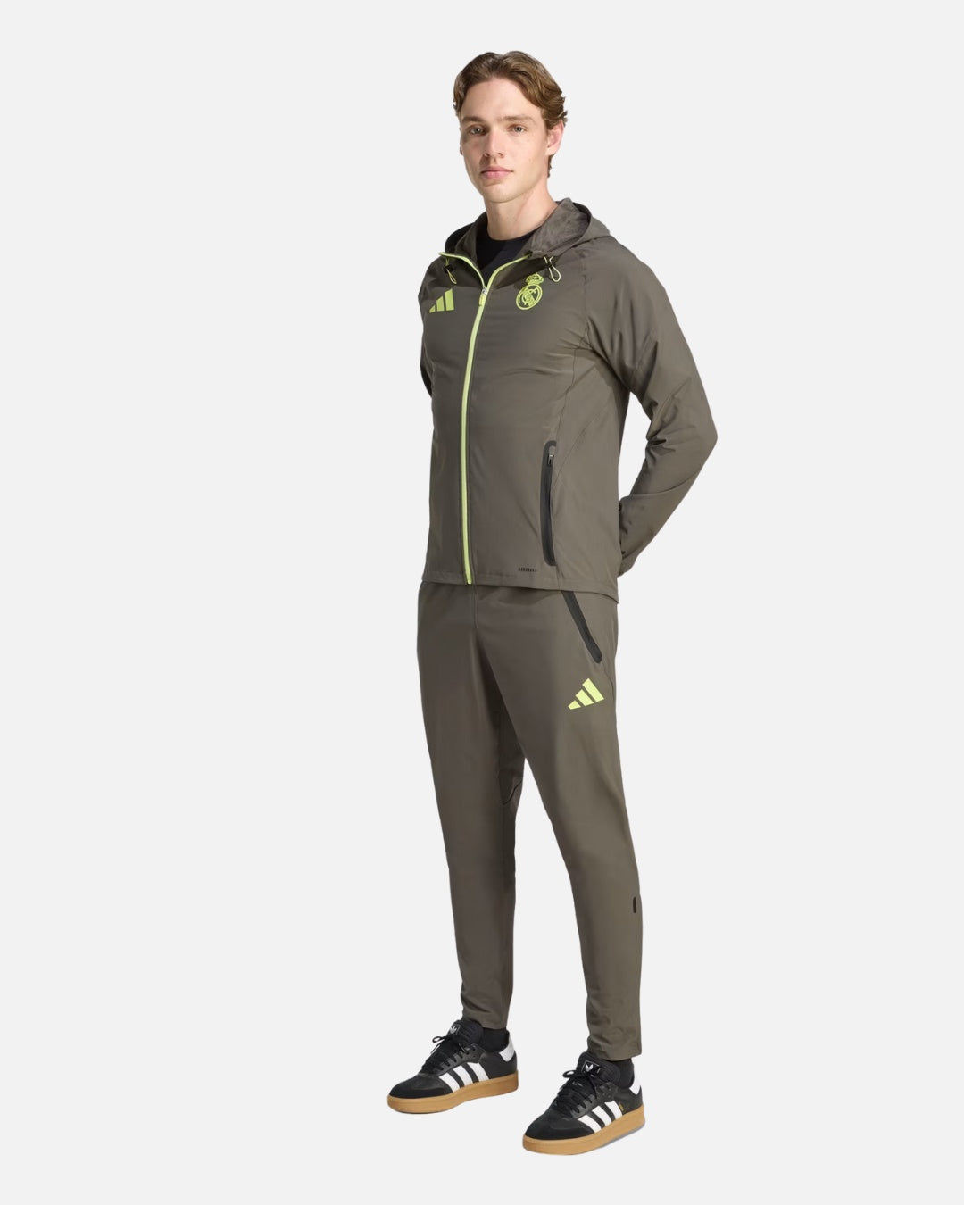 Pantalon de survêtement Real Madrid 2025/2026  - Kaki