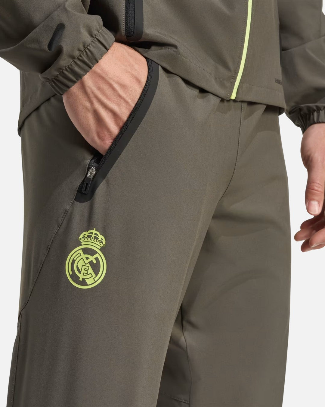 Pantalon de survêtement Real Madrid 2025/2026  - Kaki