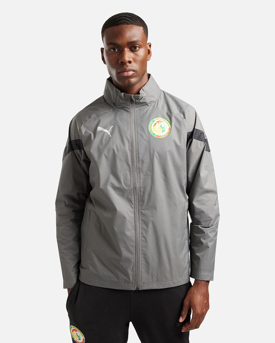 Veste Coupe-Vent Sénégal  - Gris/Noir