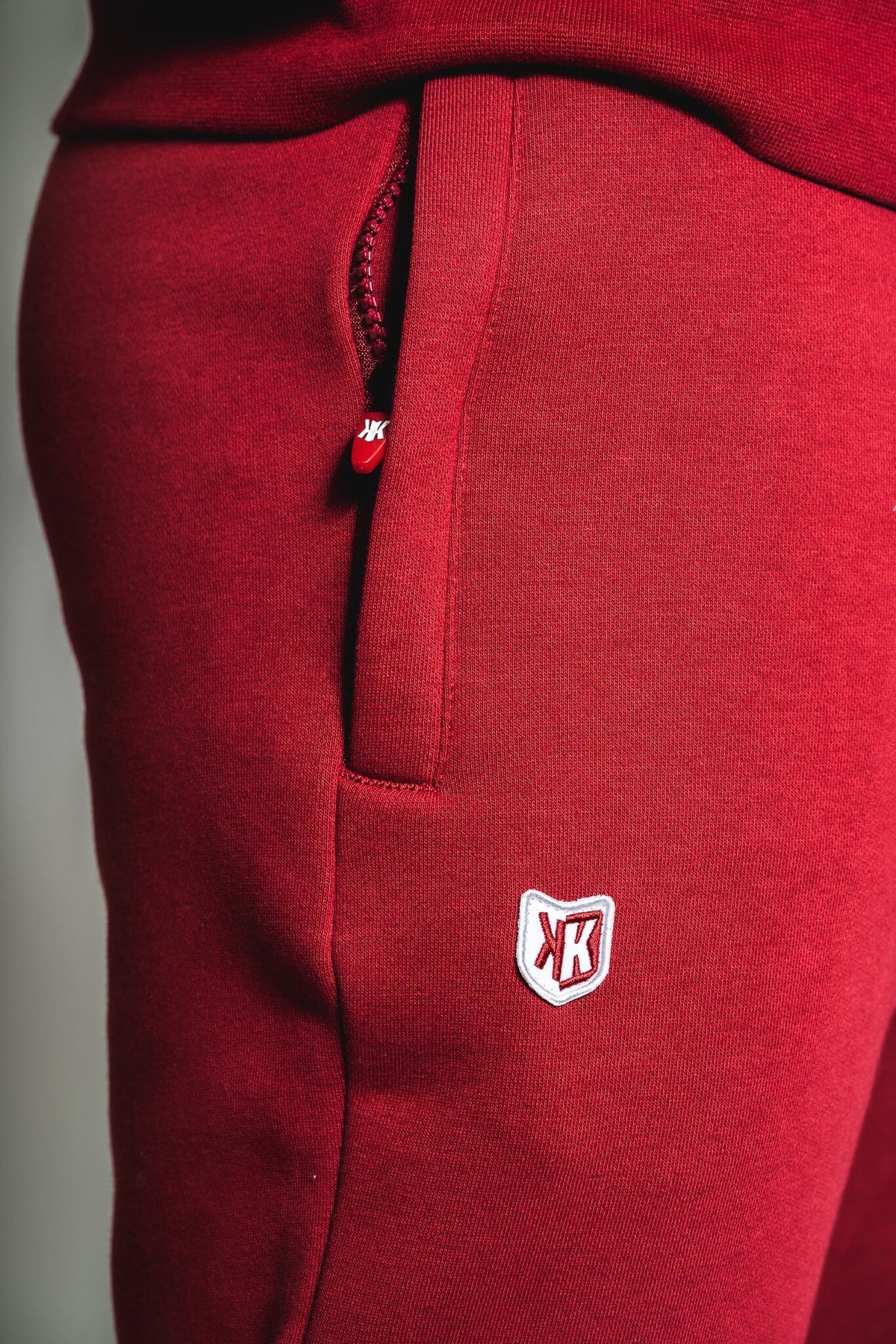 Pantalon jogging FK Basic - Bordeaux