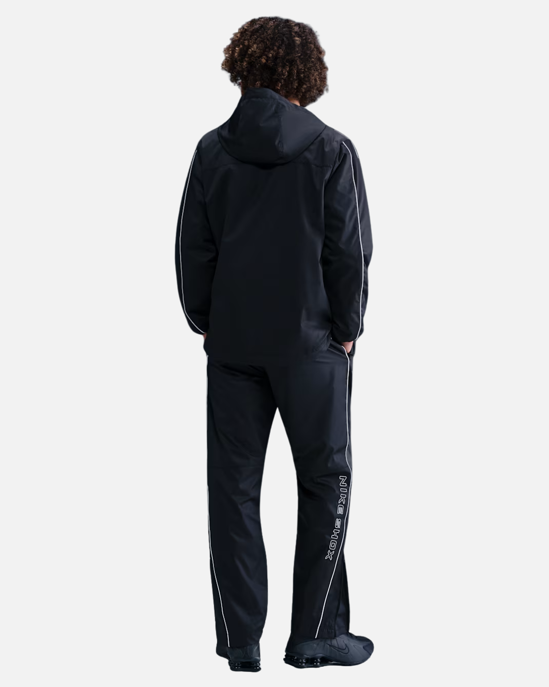 Veste 1/2 Zip Nike Sportswear Shox - Noir