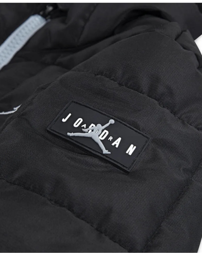 Doudoune à capuche Jordan Essential Midweight PUFFER Enfant - Noir
