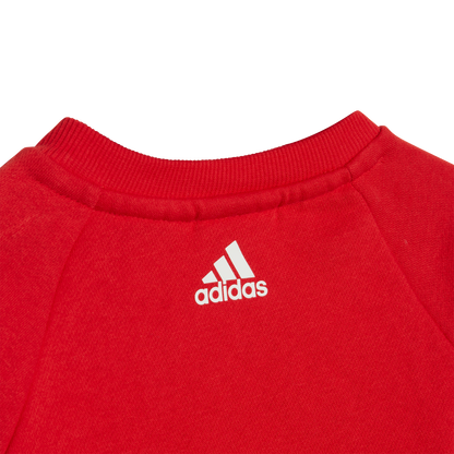 Ensemble Adidas Essentials Bébé - Rouge/Gris