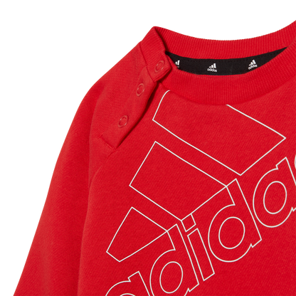 Ensemble Adidas Essentials Bébé - Rouge/Gris