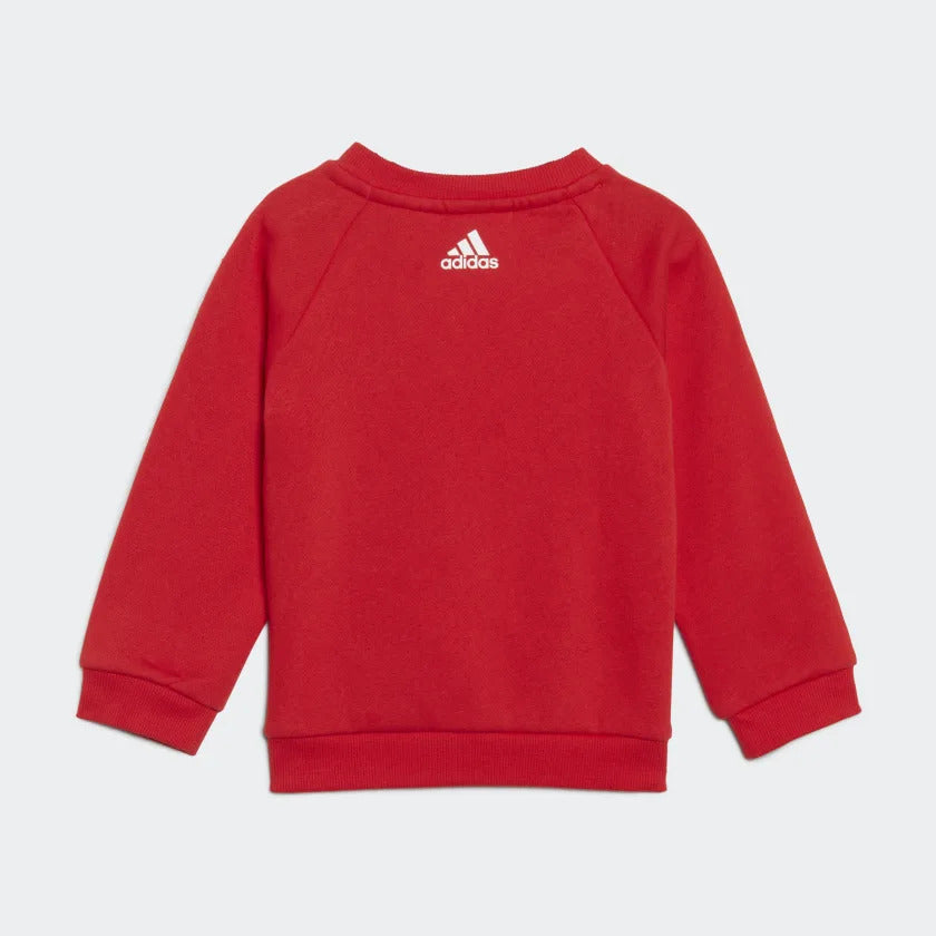 Ensemble Adidas Essentials Bébé - Rouge/Gris