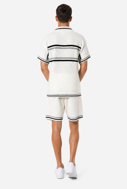 Ensemble IKAO Homme Maille Crochet