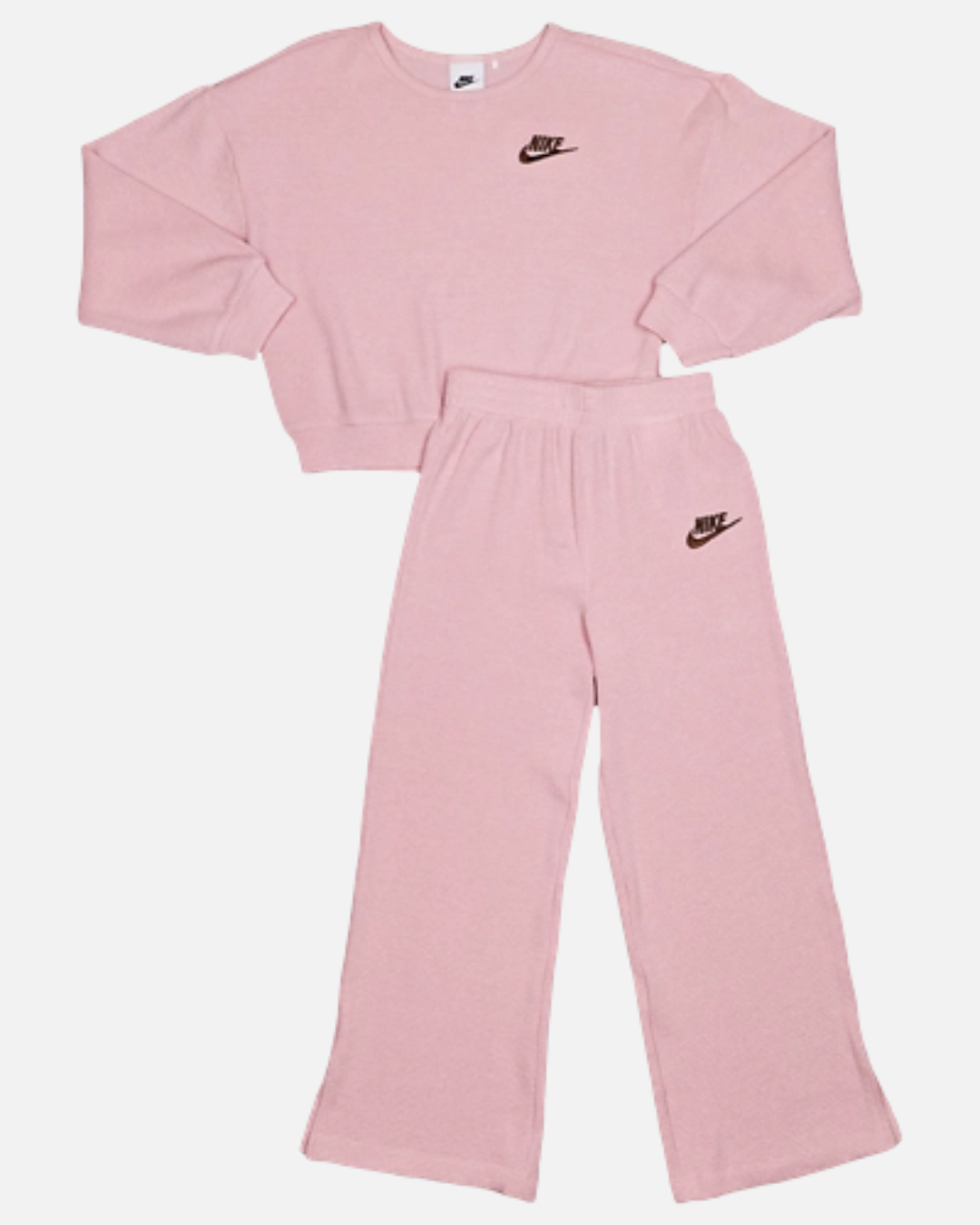 Ensemble Nike lurex waffle Enfant - Rose