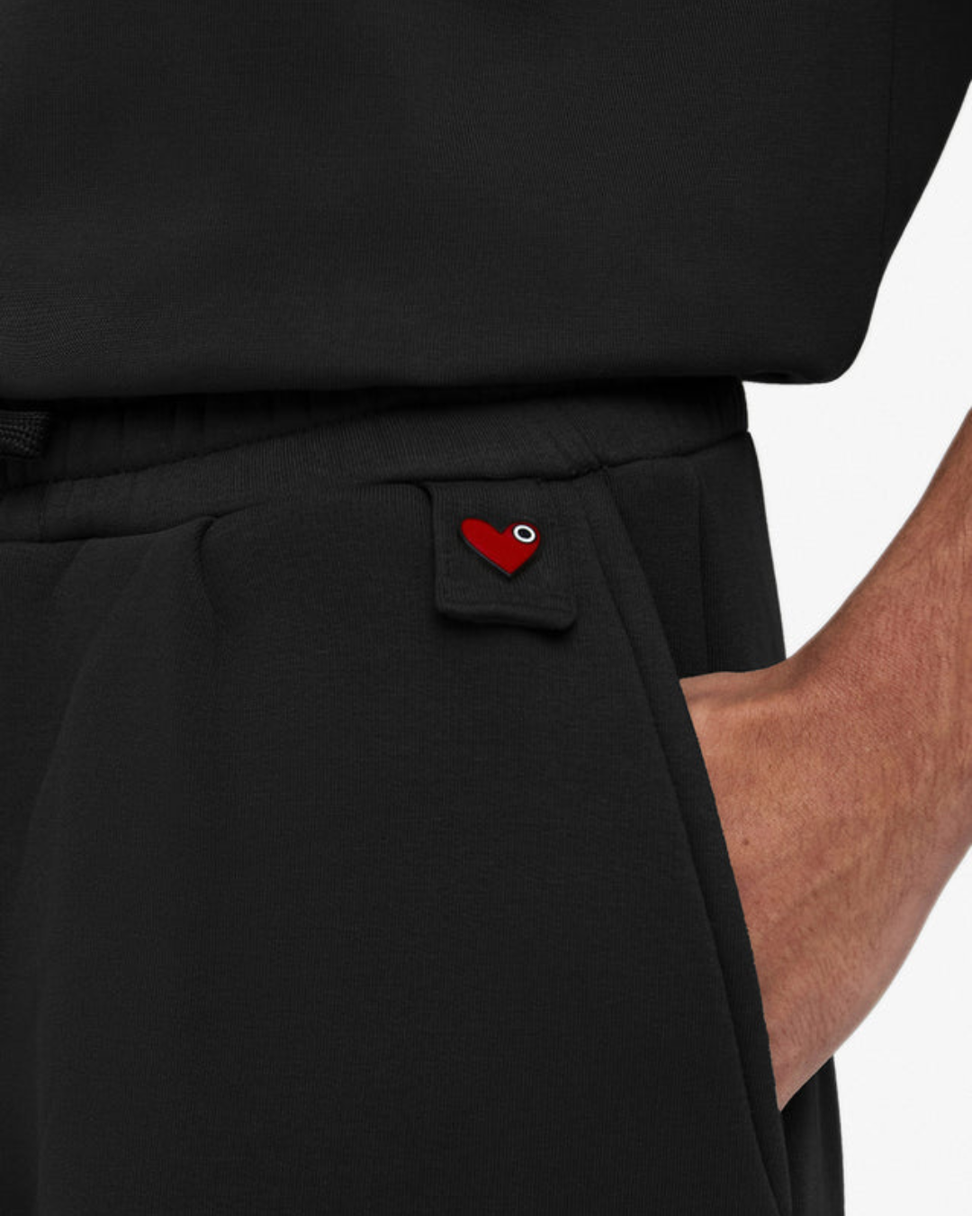 Jogging ADJ Neoprene Effect - Noir