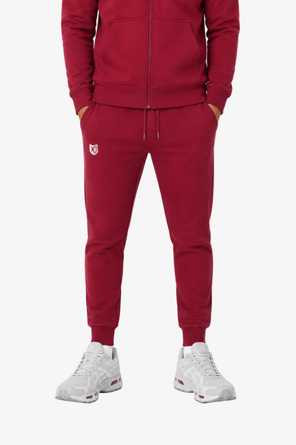 Pantalon jogging FK Basic - Bordeaux