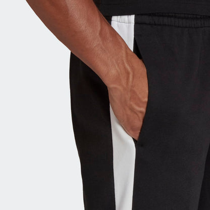 Pantalon Adidas Essentials Colorblock - Noir/Blanc