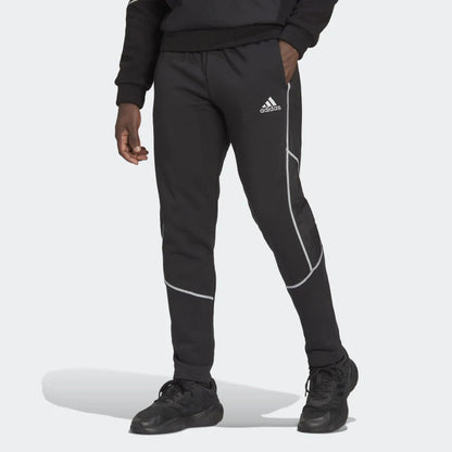 Pantalon Adidas Essentials Reflect-in-the-Dark - Noir