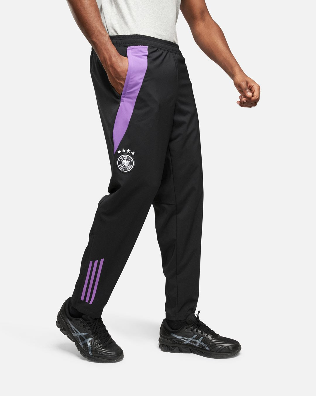 Pantalon de survêtement Allemagne - Noir/Violet