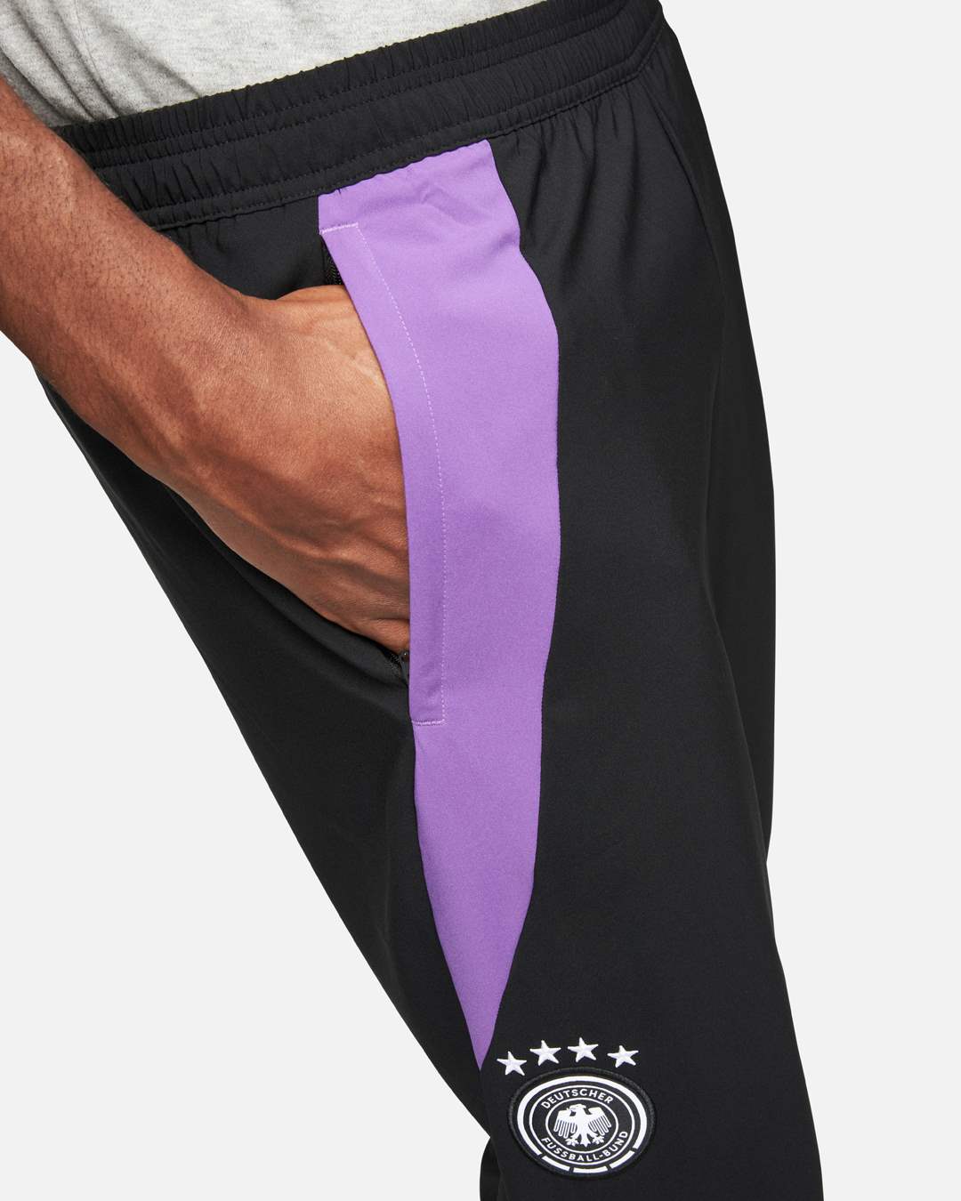 Pantalon de survêtement Allemagne - Noir/Violet