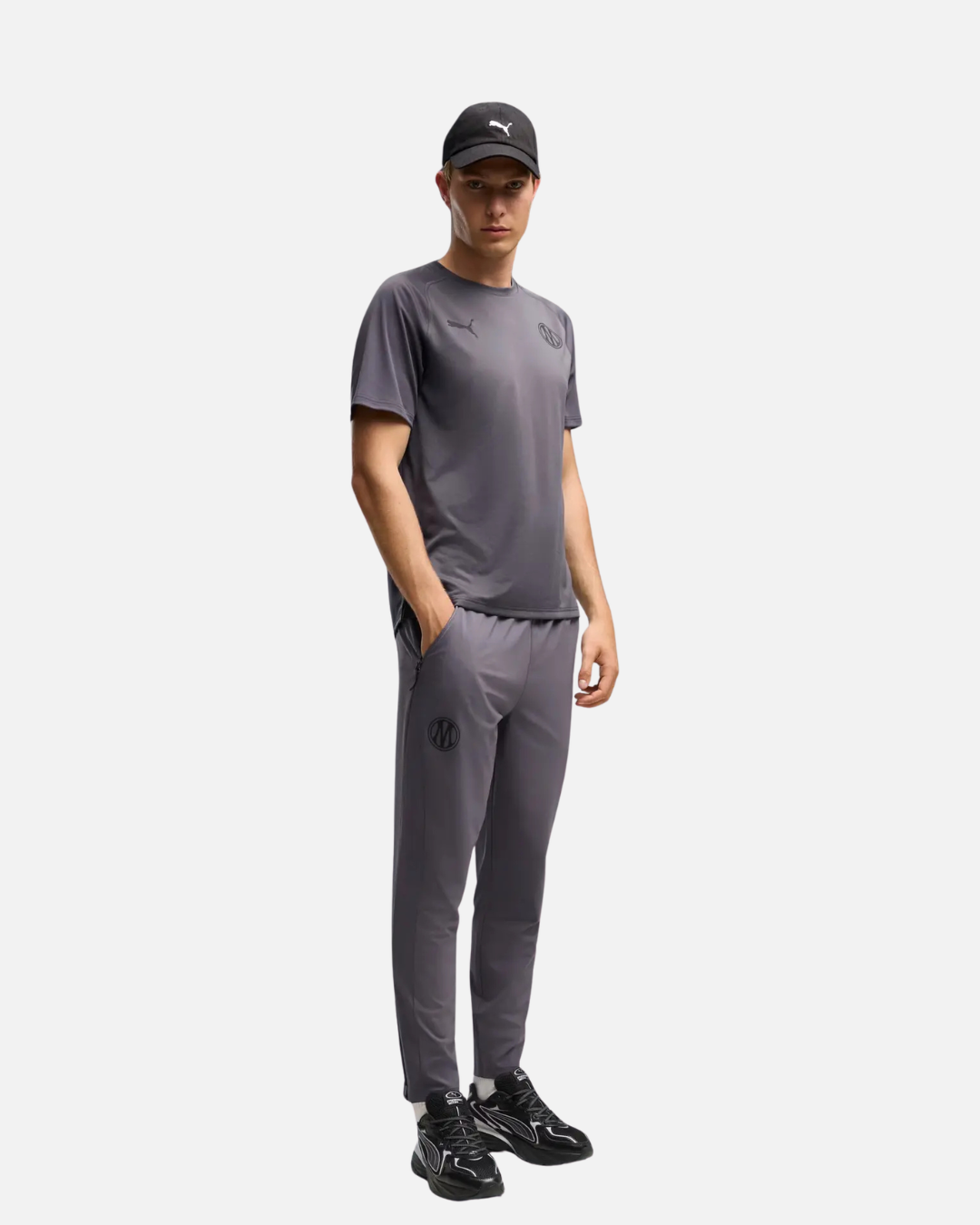 Pantalon de survêtement OM 2026/2027 - Gris