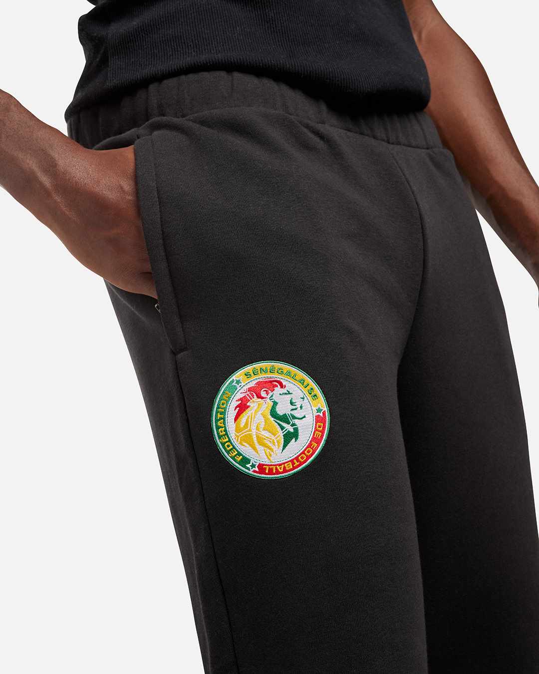 Pantalon de Survêtement Sénégal - Noir/Gris