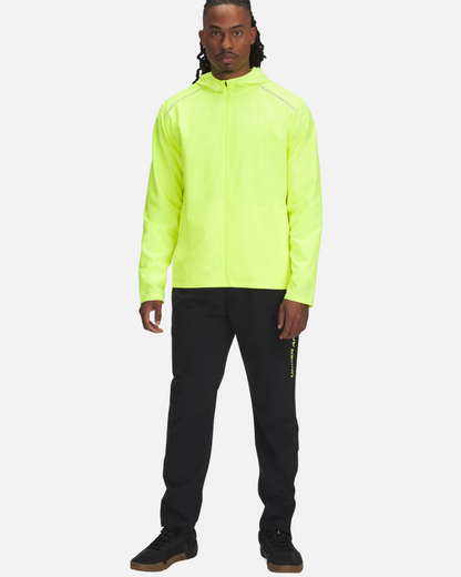 Pantalon de survêtement Under Armour Running Launch - Noir/Jaune