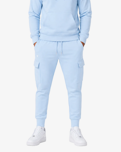 Pantalon FK Cargo - Bleu Pastel