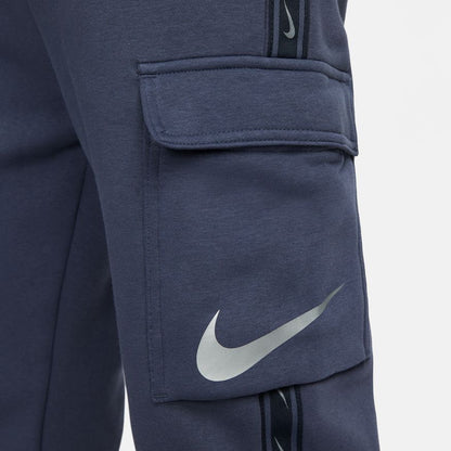 Pantalon Nike Sportswear Repeat - Bleu/Argent
