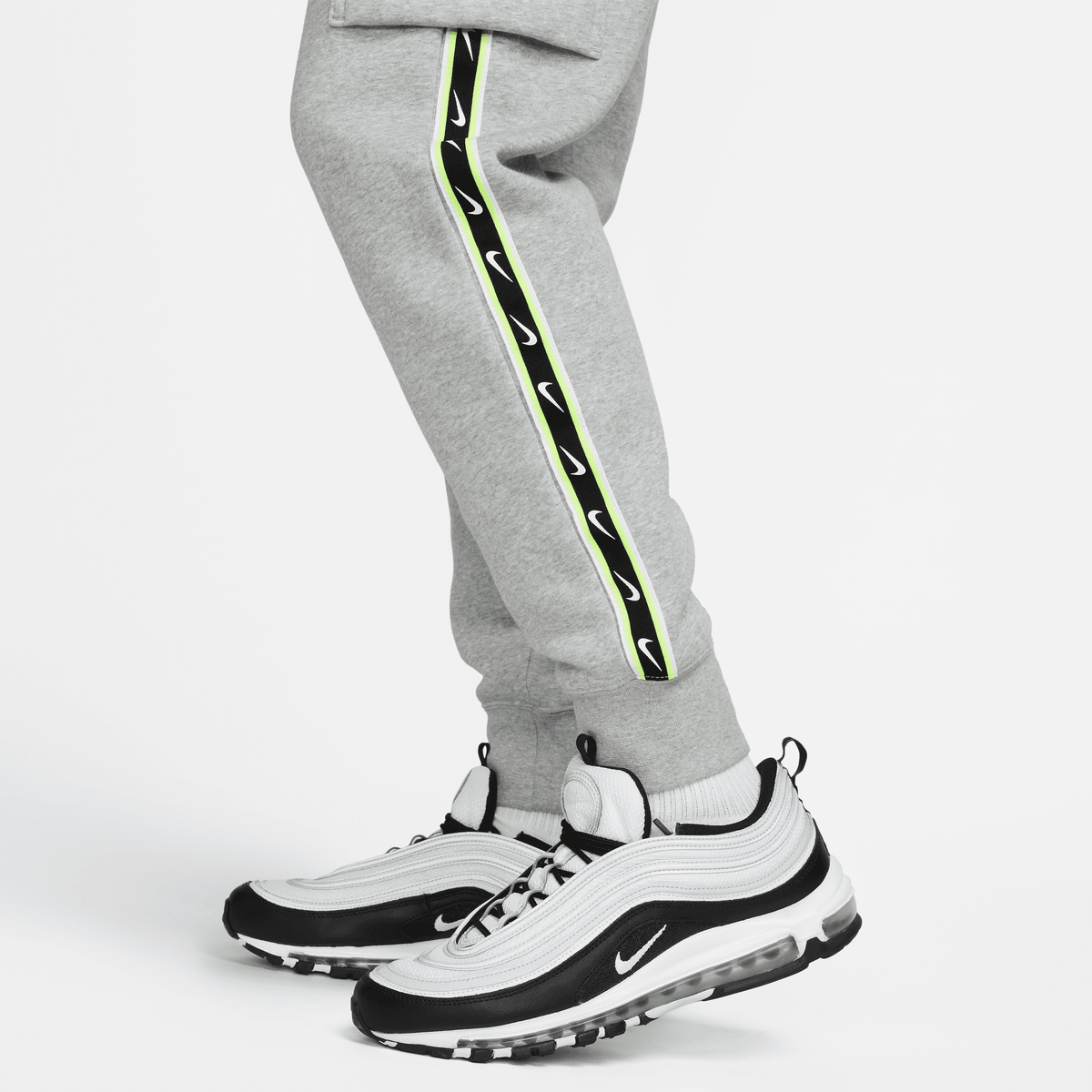 Pantalon Nike Sportswear Repeat - Gris/Noir/Vert