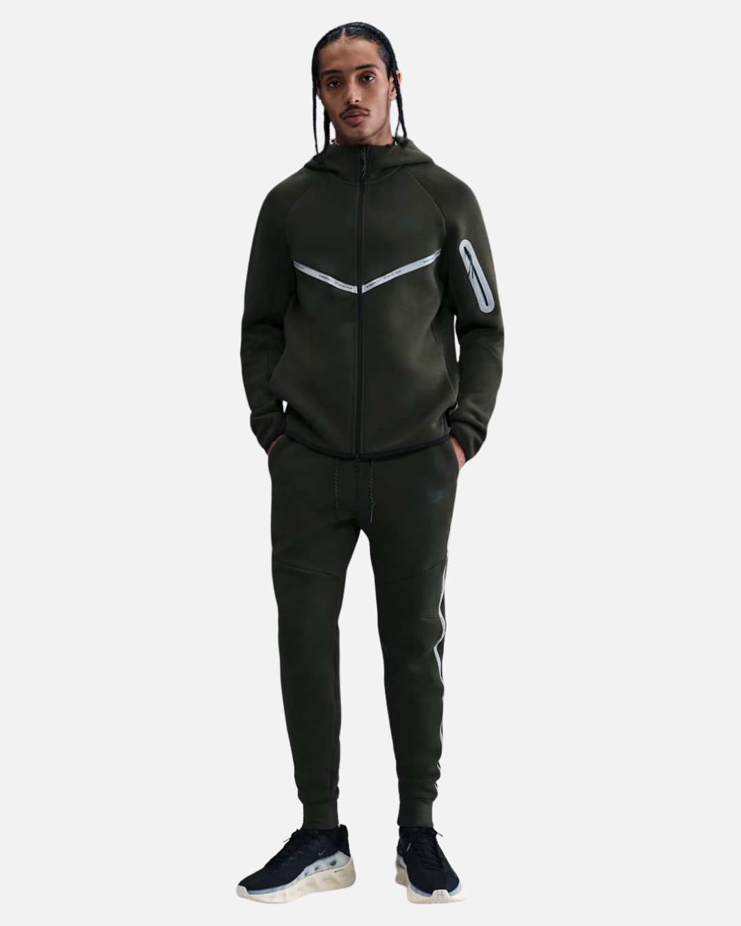 Pantalon Nike Tech Fleece - Kaki