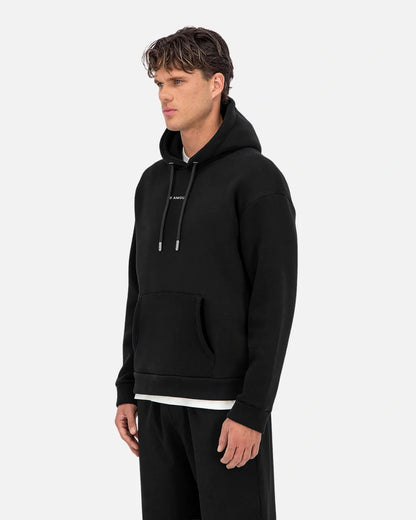 Sweat à capuche ADJ Mi Amore Print - Noir