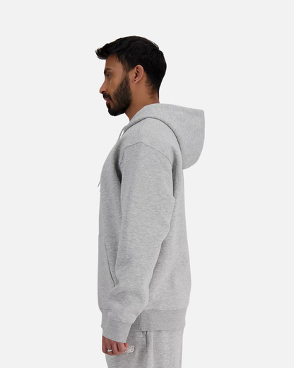 Sweat à capuche New Balance Essential - Gris
